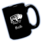 Black Ceramic Mug